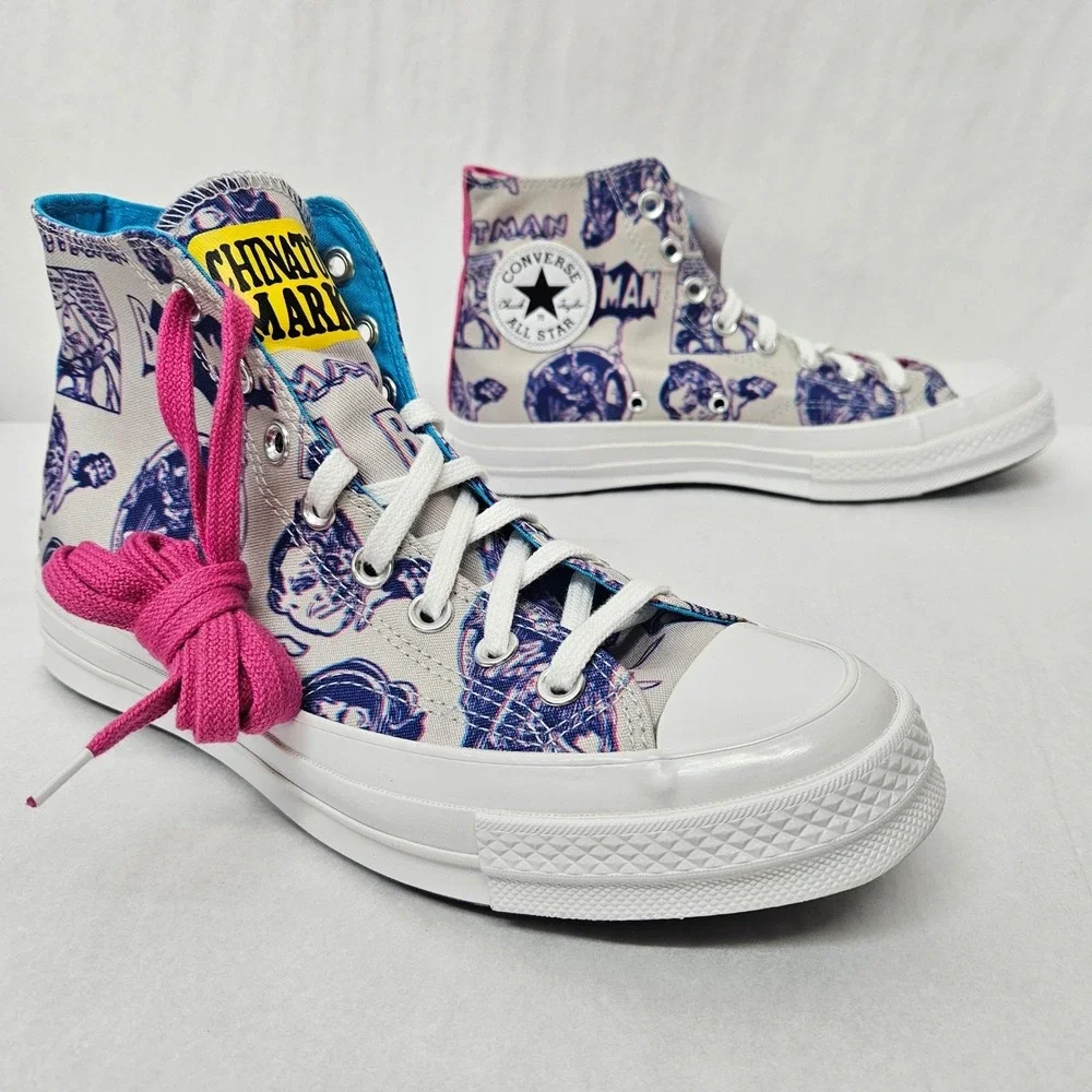 Converse‎ Chuck 70 Hi Batman x Chinatown Market 167512C White Purple Men Size 8